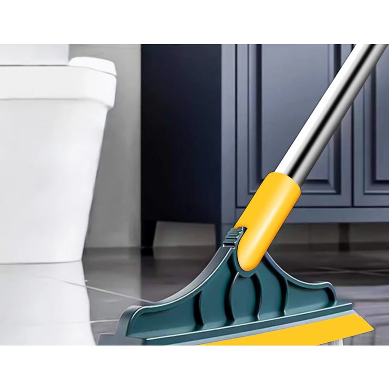 Escova de Limpeza Esfregão 2 Em 1 vassoura rodo chão cozinha Banheiro entrega de pedidos